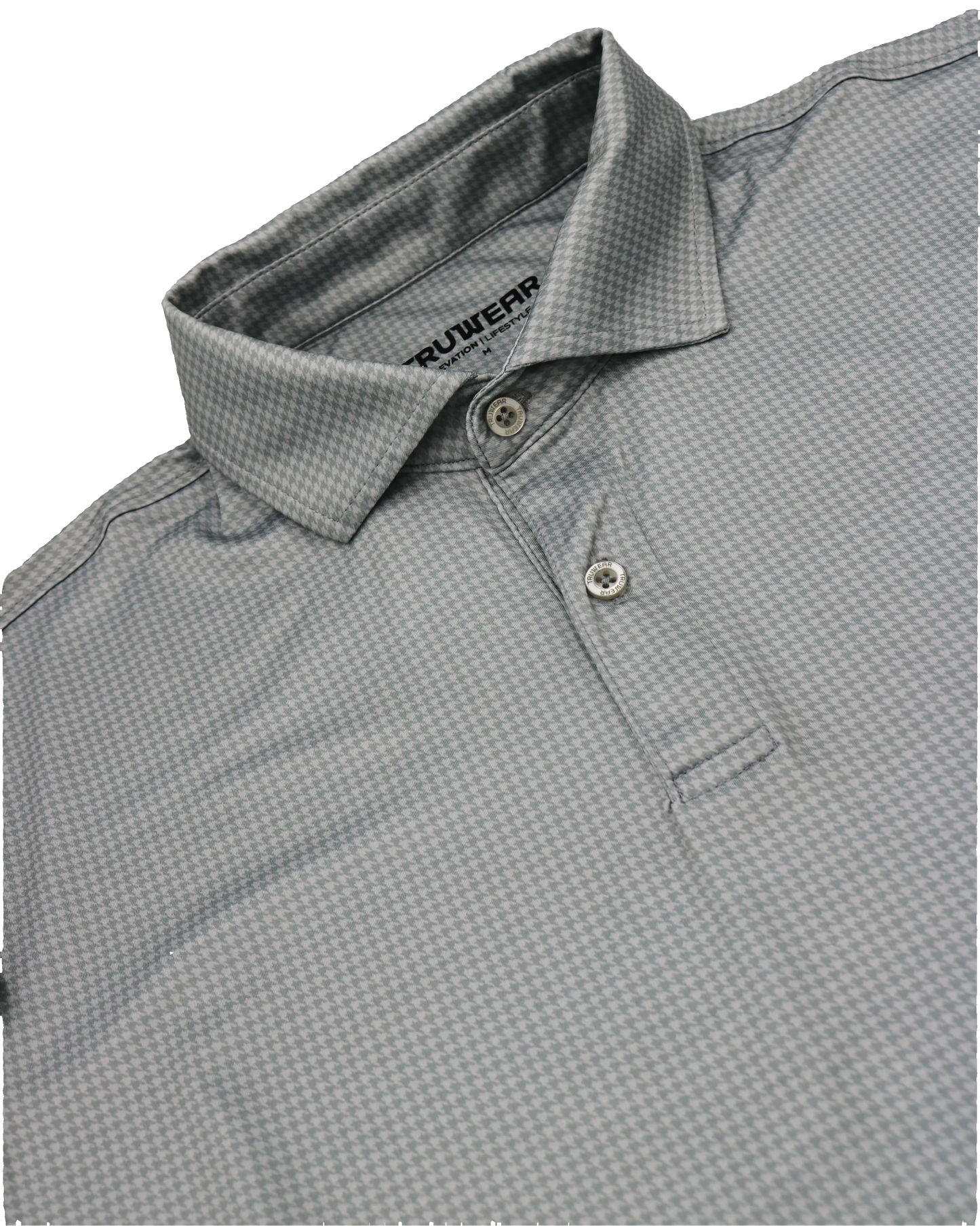 Elevation Houndstooth Polo