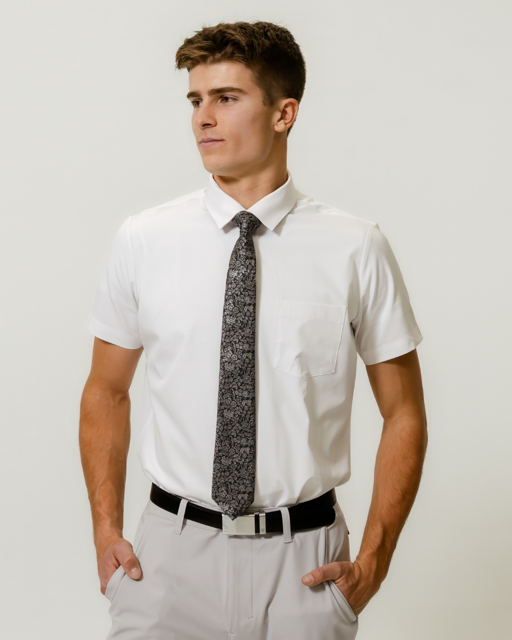 Phenom Classic Short Sleeve Dress Shirt
