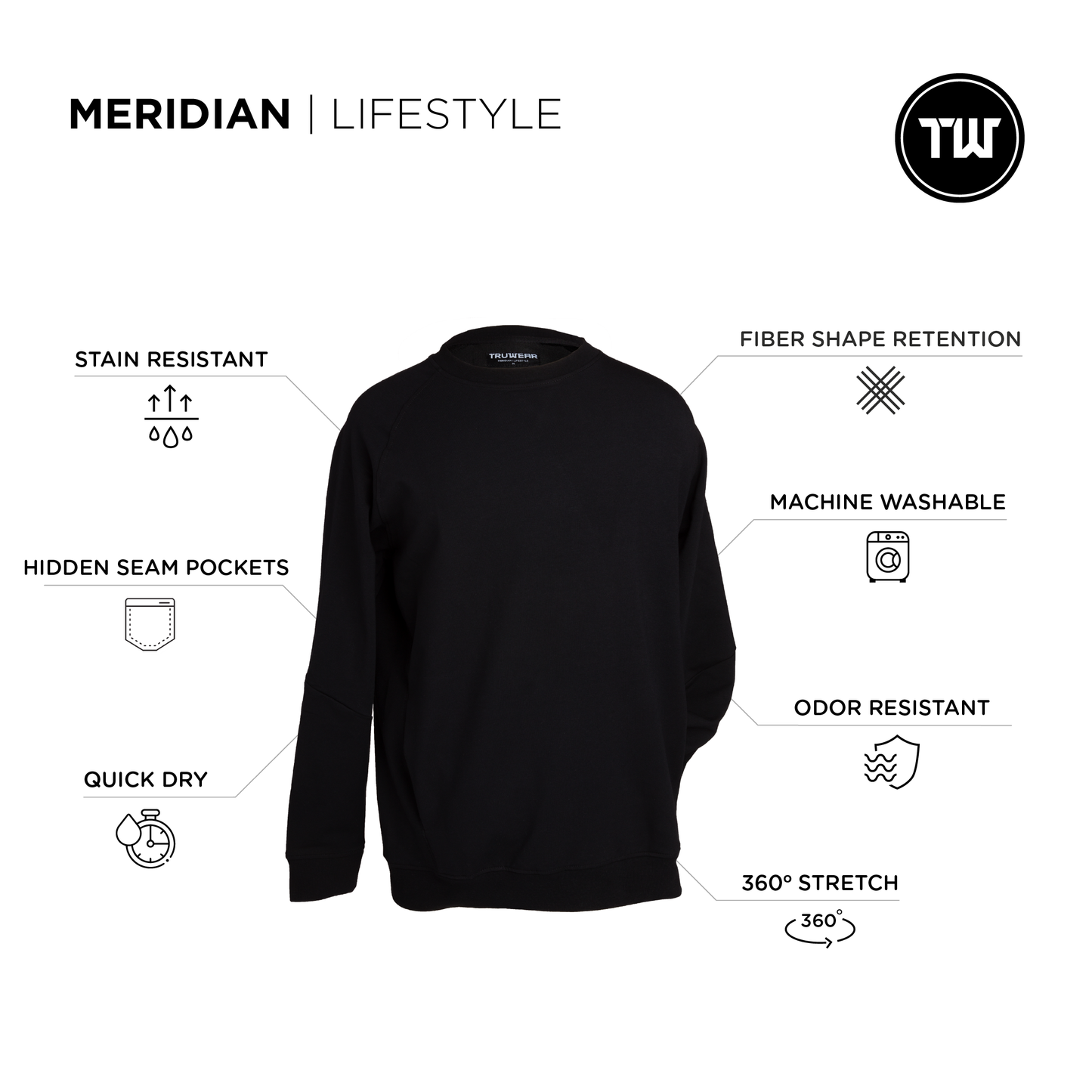 Meridian Crewneck