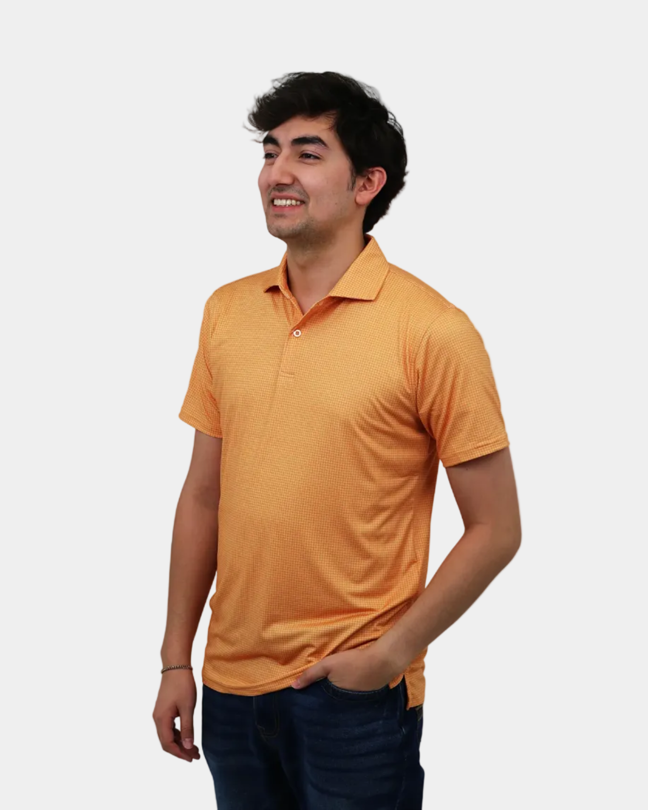 Elevation Houndstooth Polo
