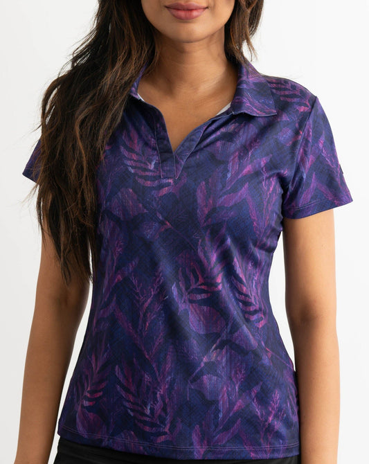 Violet Vogue Women's Golf Polo