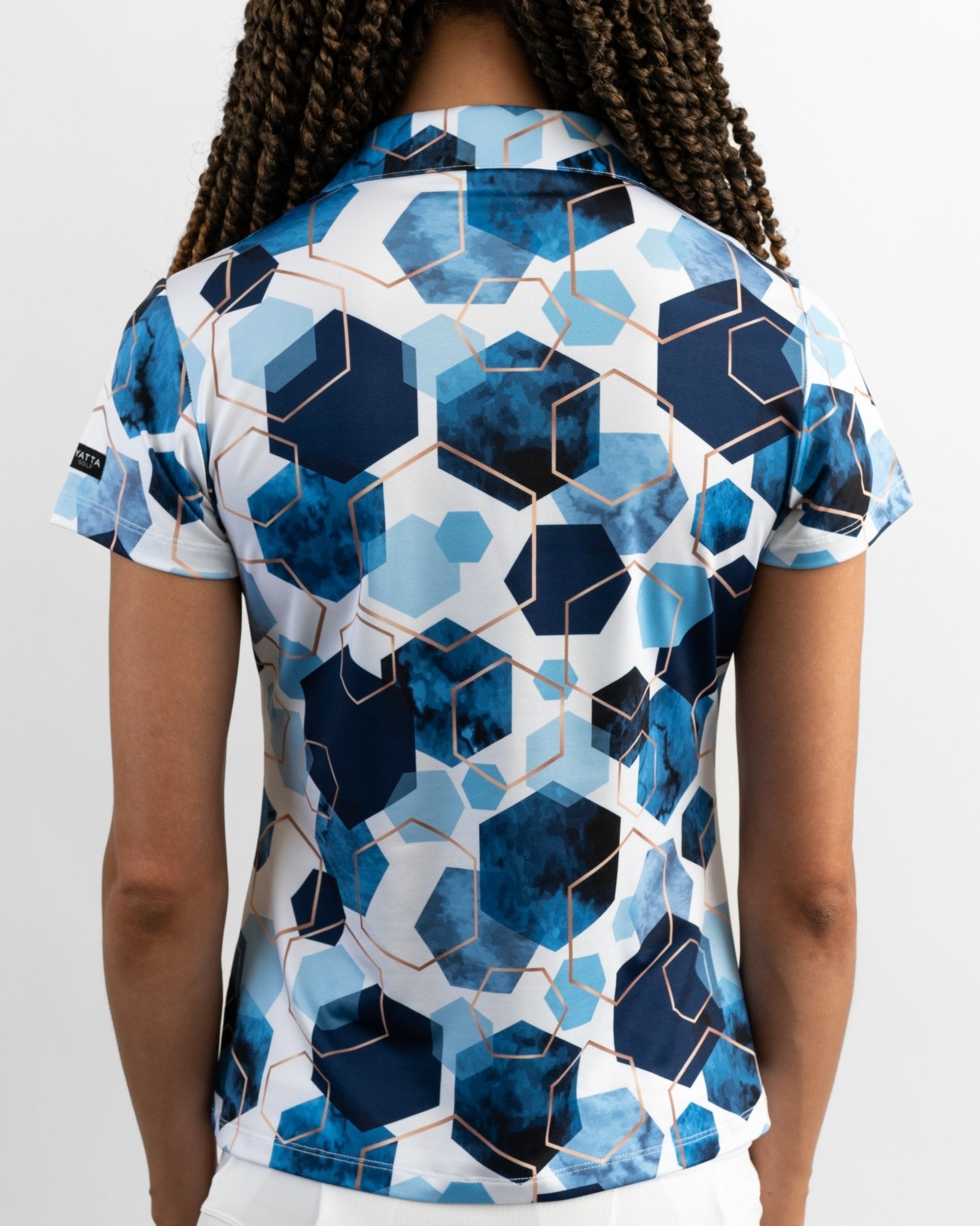 Deep Sea Women's Golf Polo - Yatta Golf