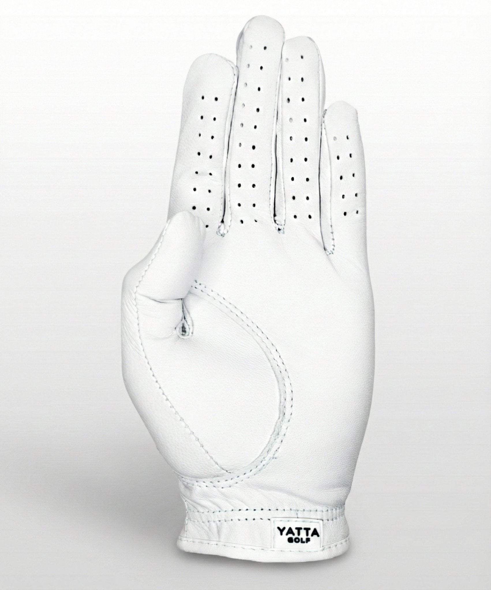 Frostbite White Golf Glove - Yatta Golf