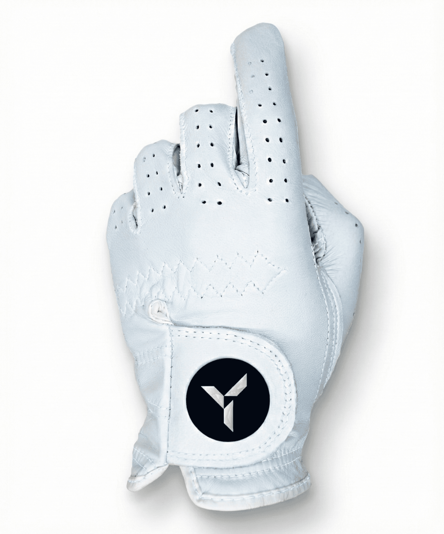 Frostbite White Golf Glove - Yatta Golf