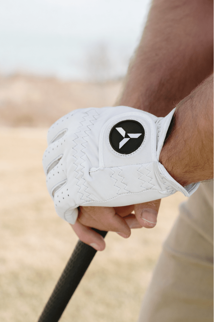 Frostbite White Golf Glove - Yatta Golf
