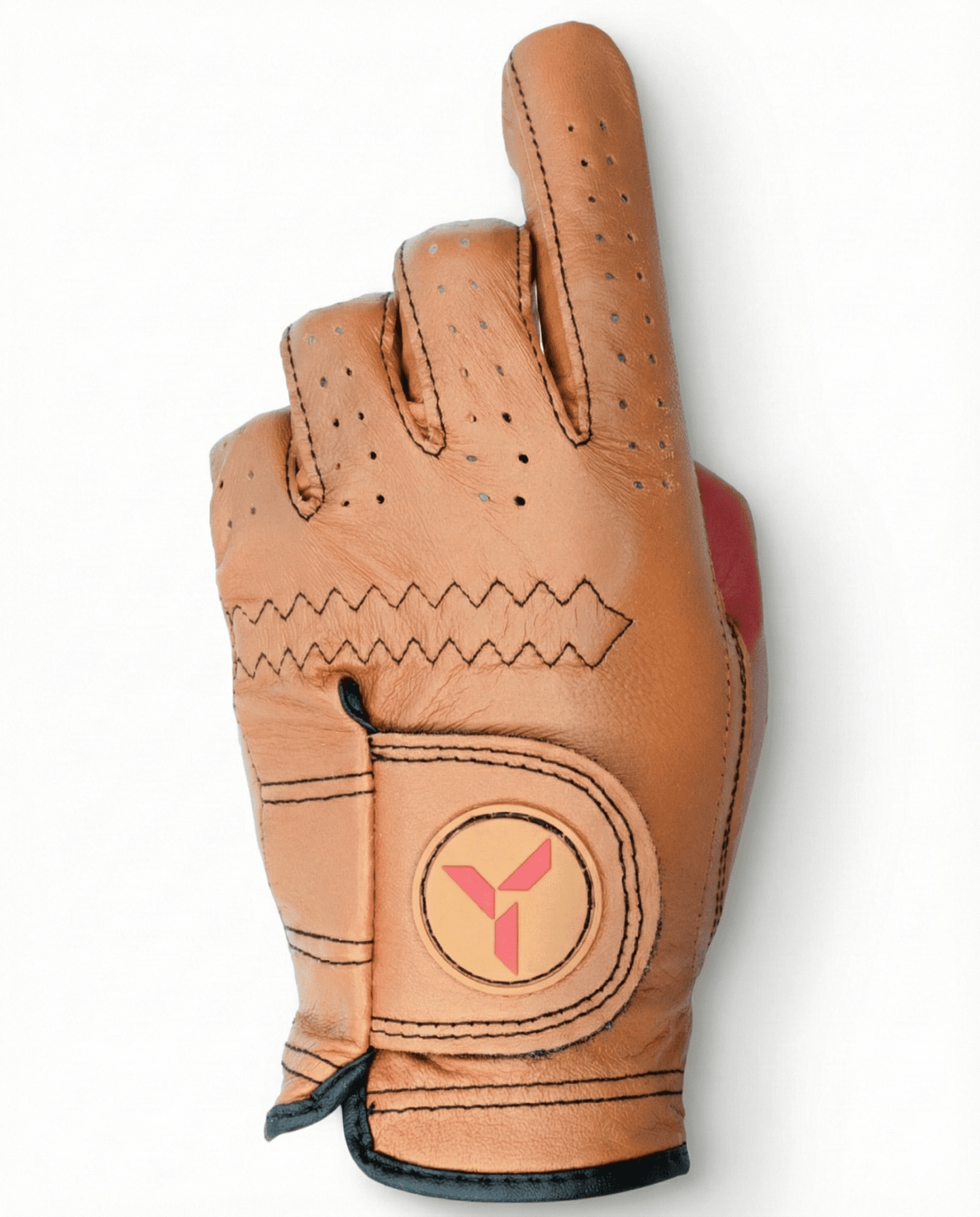 Italian Brown Golf Glove - Yatta Golf