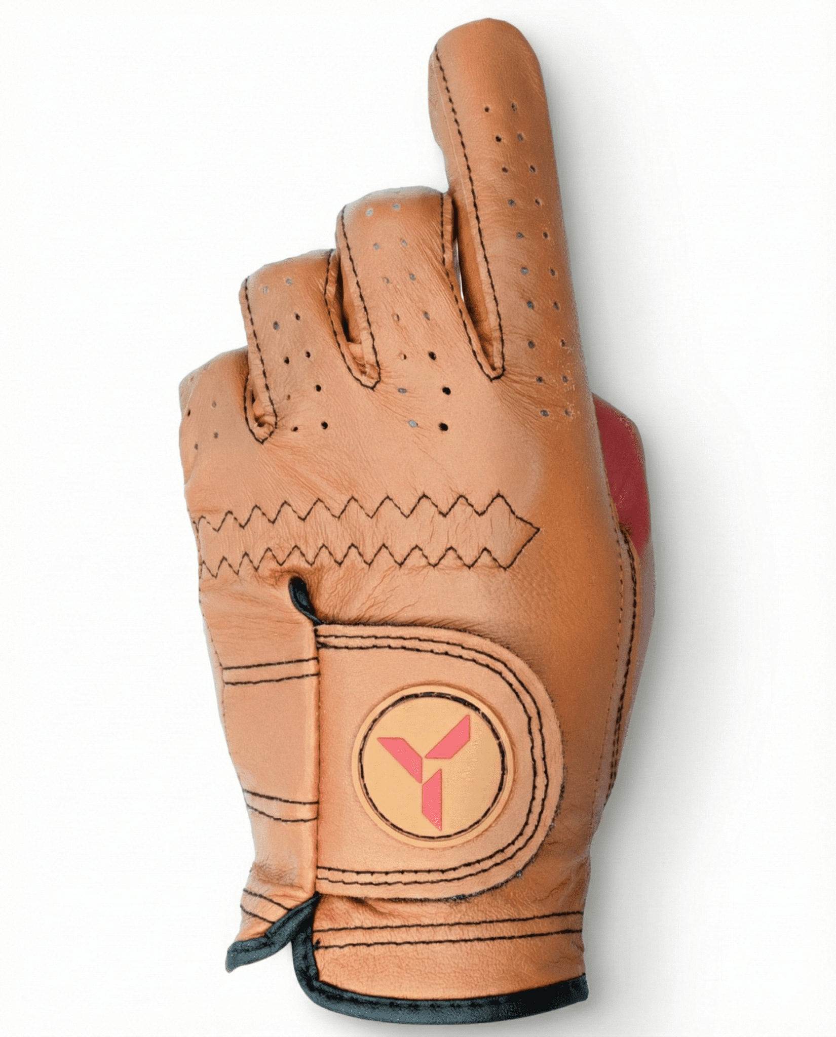 Italian Brown Golf Glove - Yatta Golf