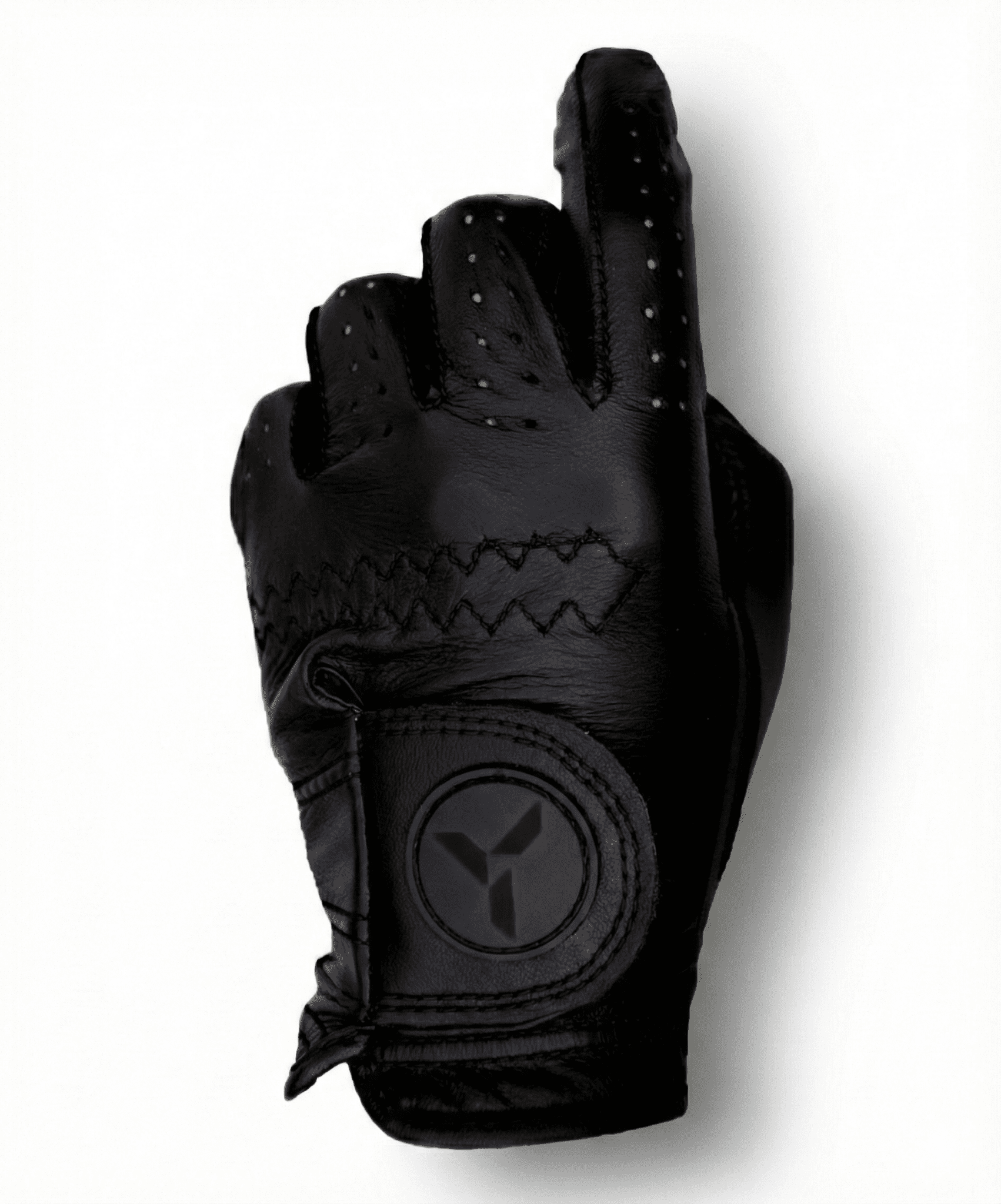 Jet Black Golf Glove - Yatta Golf