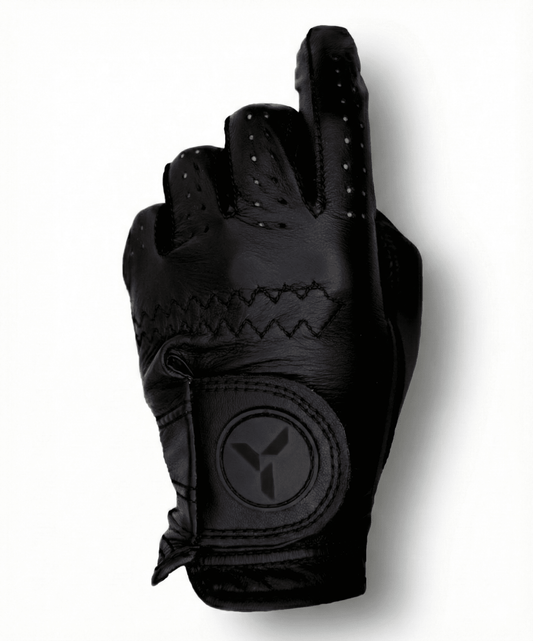 Jet Black Golf Glove - Yatta Golf