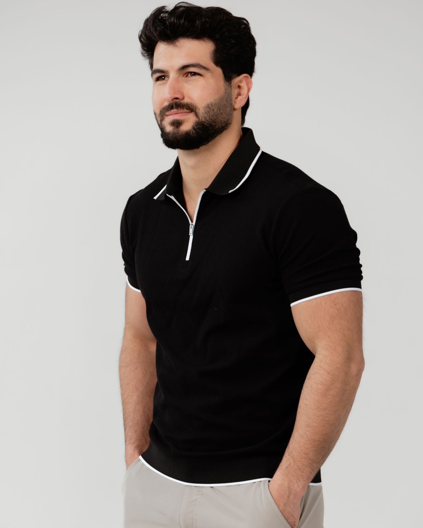 Vanguard Zip Polo