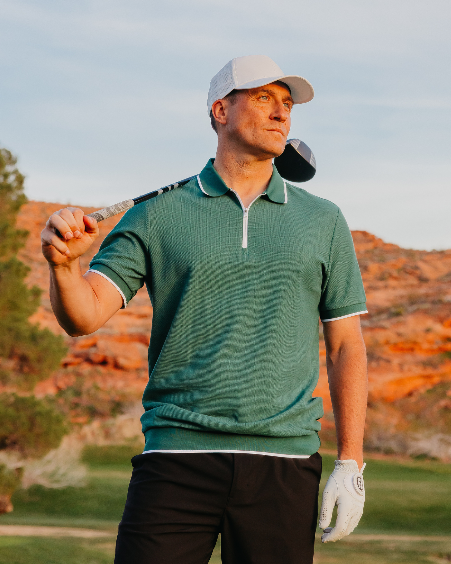 Vanguard Zip Polo