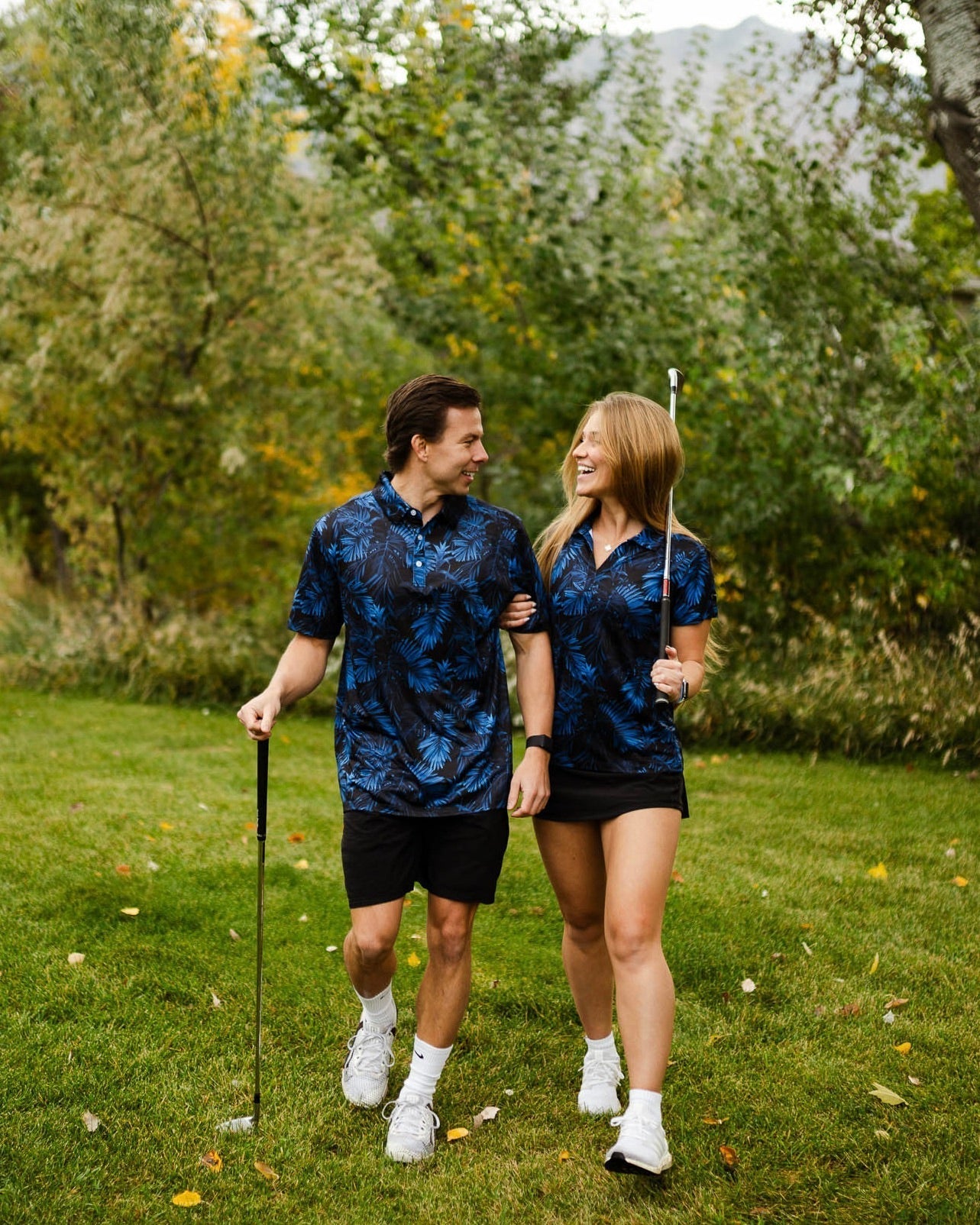Midnight Blue Golf Polo - Yatta Golf