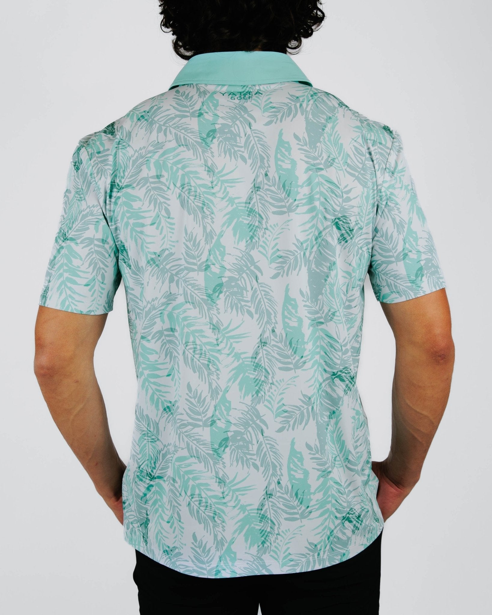Palm Fringe Golf Polo - Yatta Golf