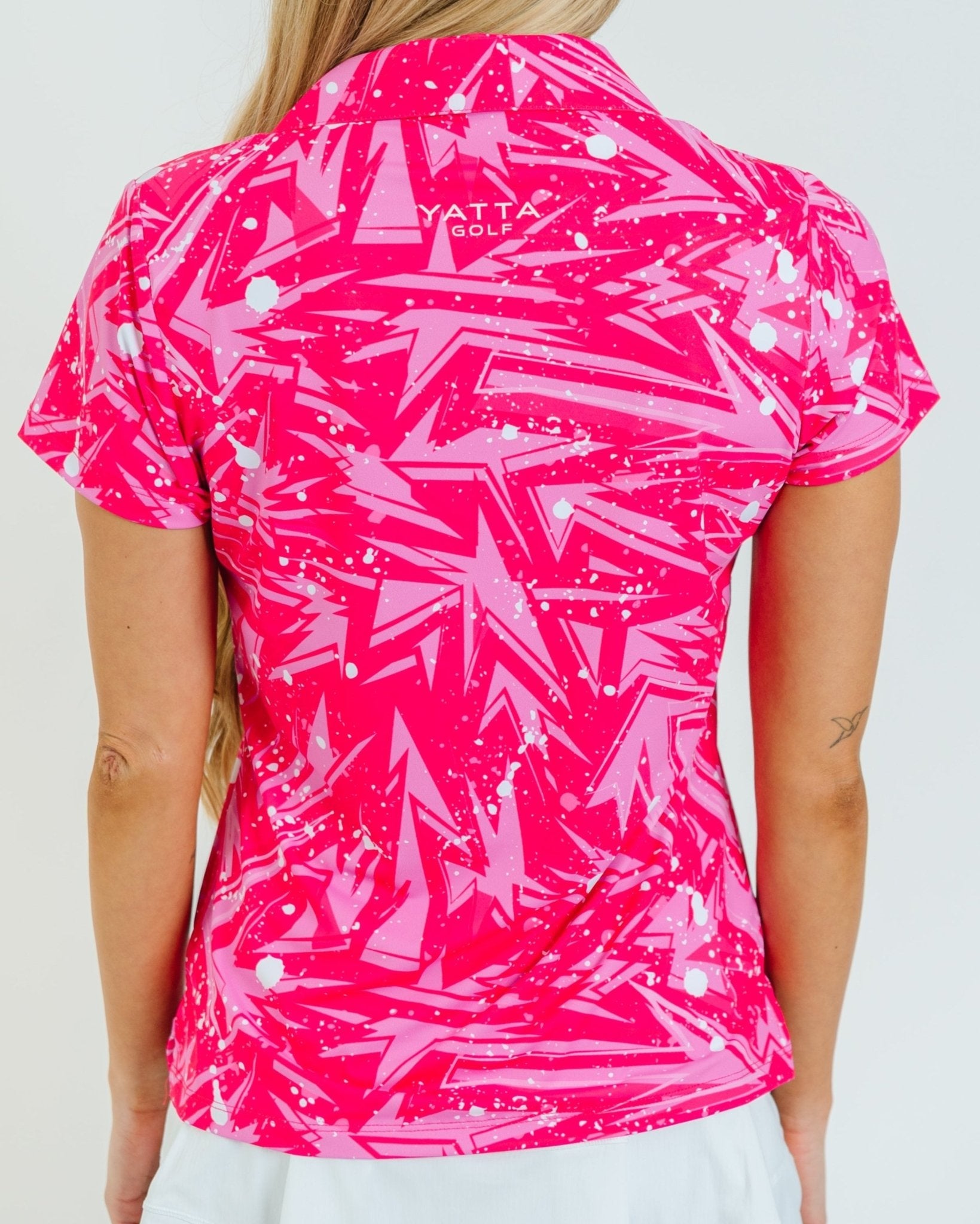Pow Women's Golf Polo - Yatta Golf