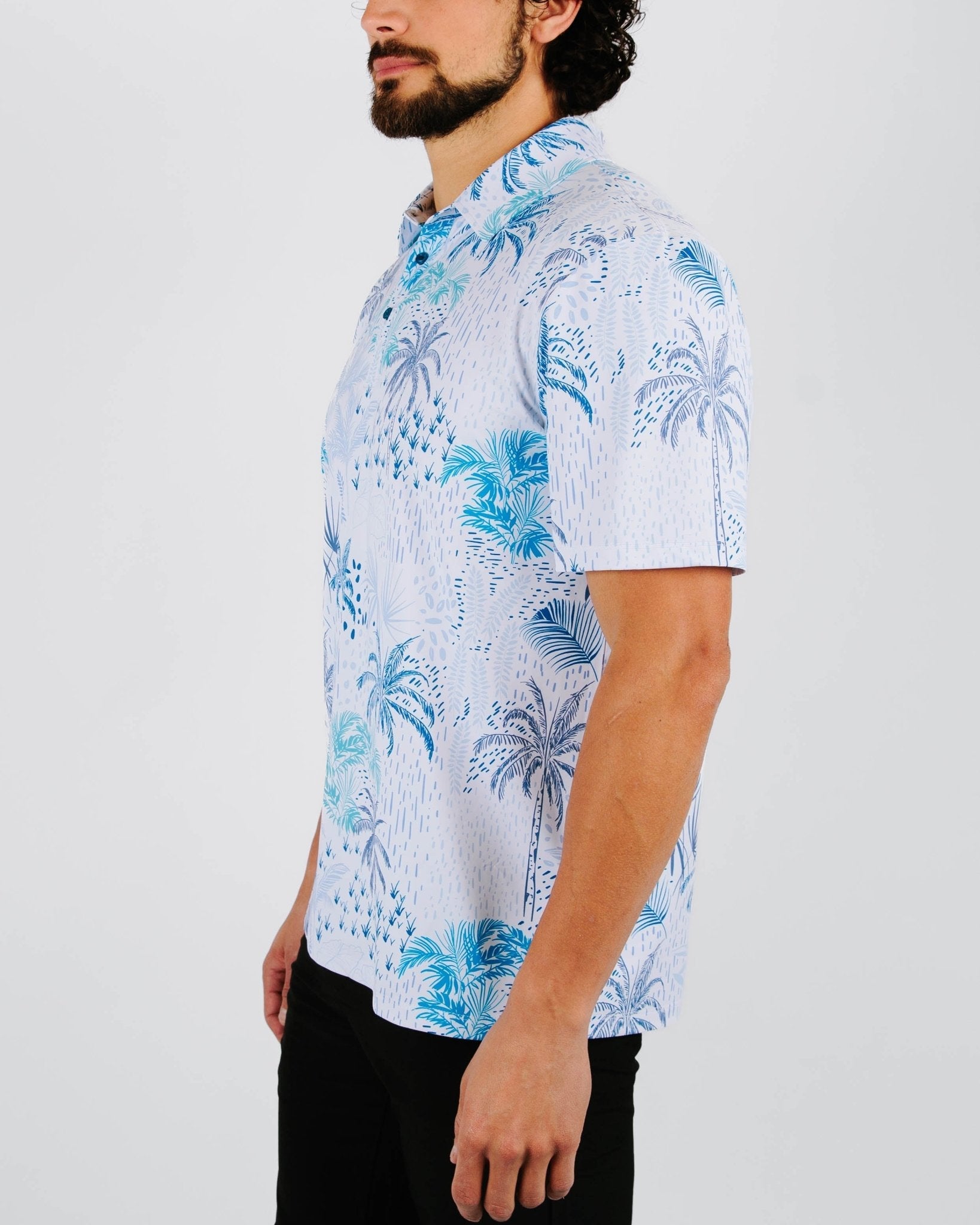 Riviera Rain Golf Polo - Yatta Golf