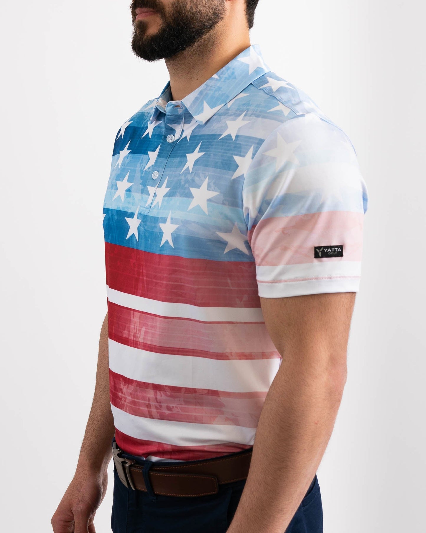 The Patriot Golf Polo - Yatta Golf