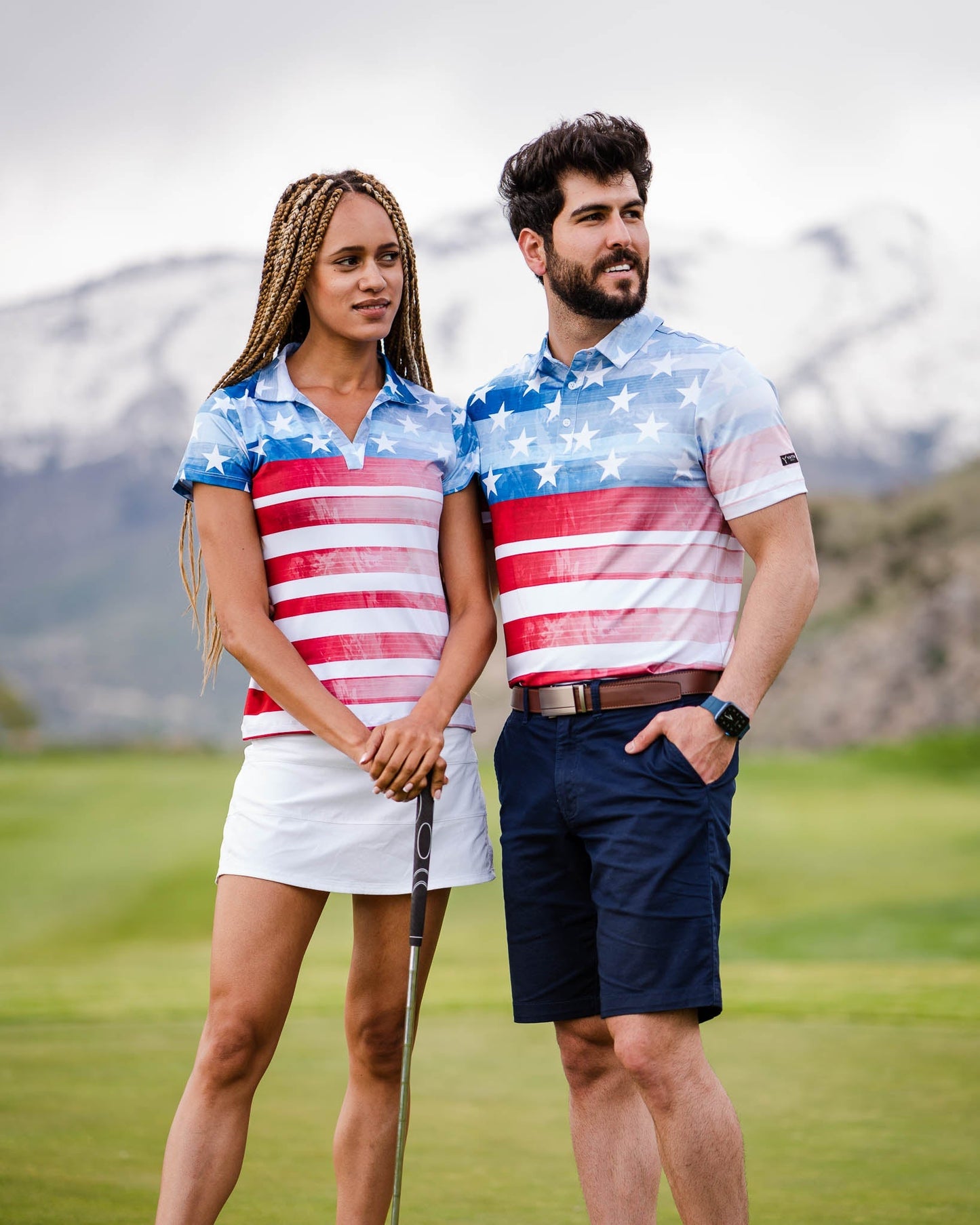 The Patriot Golf Polo - Yatta Golf