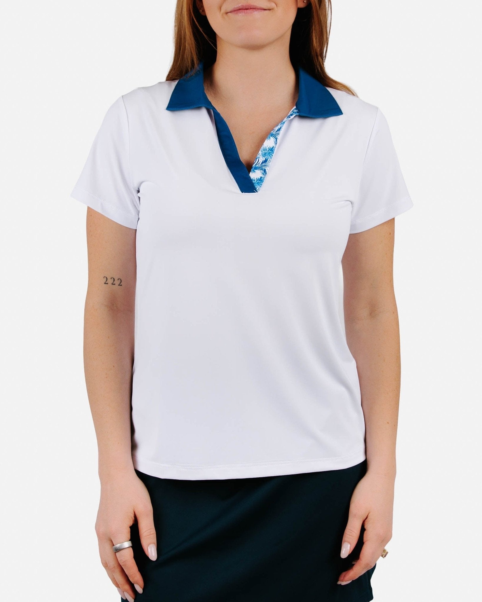 Undercover Palms Women's Golf Polo - Yatta Golf
