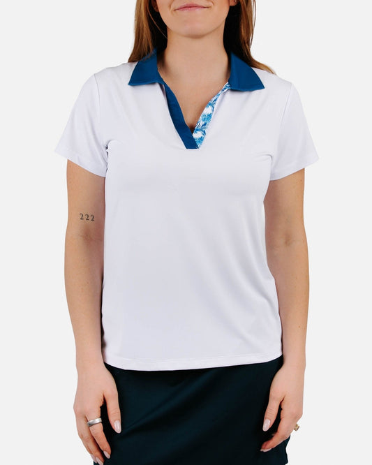 Undercover Palms Women's Golf Polo - Yatta Golf