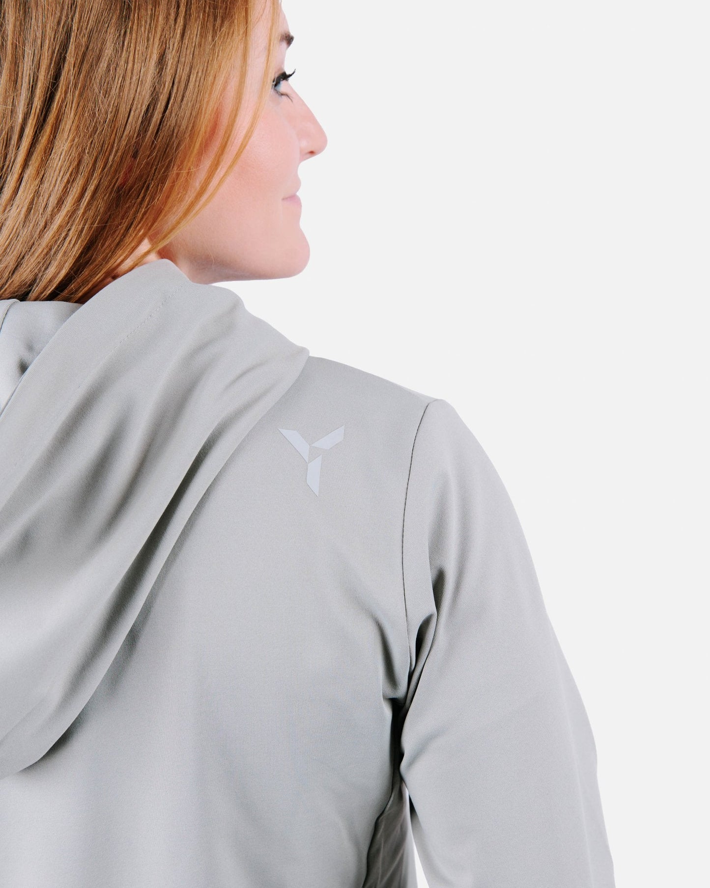 Women's Daybreak Performance Hoodie - Grey - Yatta Golf