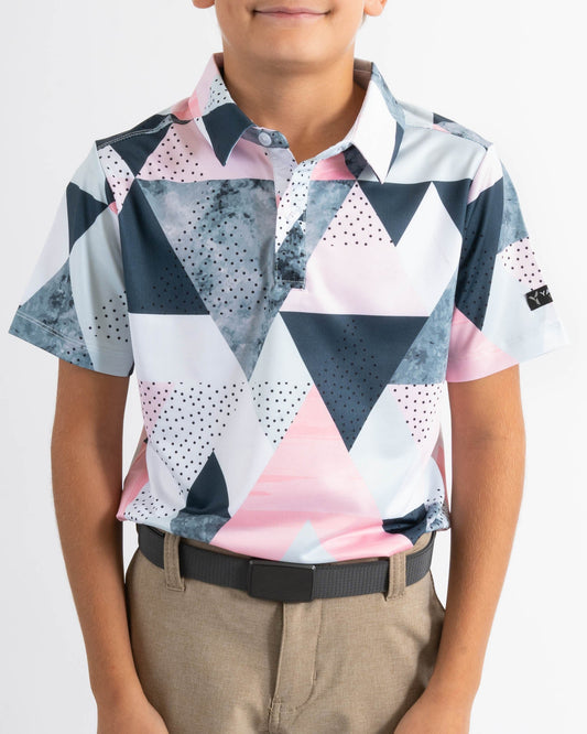 Youth Birdie Dropper Golf Polo - Yatta Golf